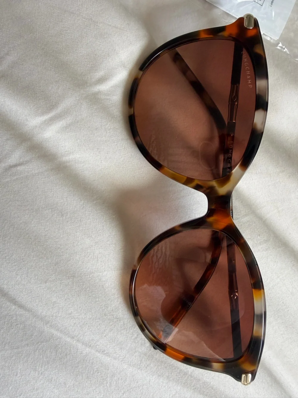 Tortoiseshell Women's Sunglasses - Brown Lenses